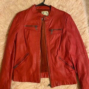 Red Leather Jacket